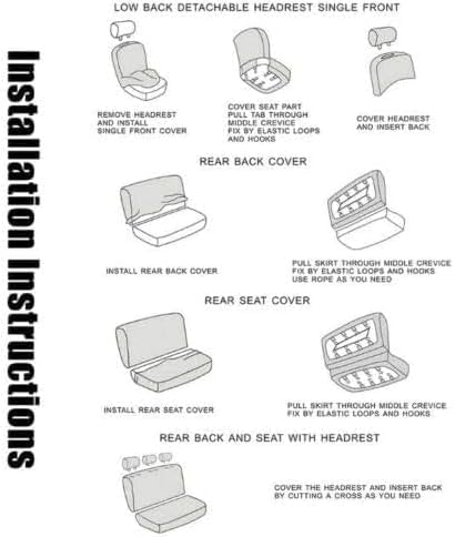 Auto Set Coprisedili per Nissan Micra (K13) 4. Gen...