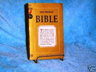 The Pocket Bible-A Cardinal Edition: Ernest Sutherland Bates: Amazon ...