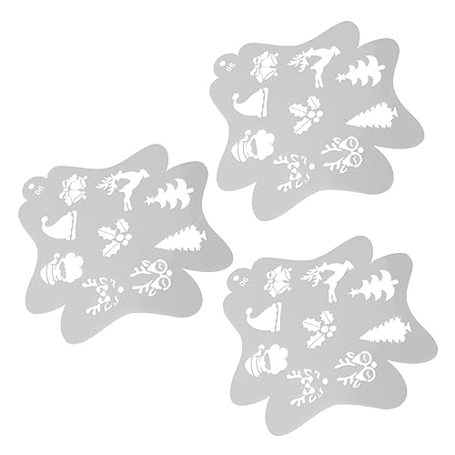 Estênceis de Pintura Facial, Uso DIY, Macio e Adequado para a Pele, Seguro e Durável, Aplicável para