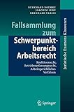  Fallsammlung zum Schwerpunktbereich Arbeitsrecht: Koalitionsrecht, Betriebsverfassungsrecht, Arbeitsgerichtliches Verfahren (Juristische ExamensKlausuren)