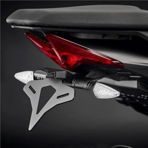 Support de plaque d'immatriculation moto rigide anti-vibration RSV4 Tuono RS660