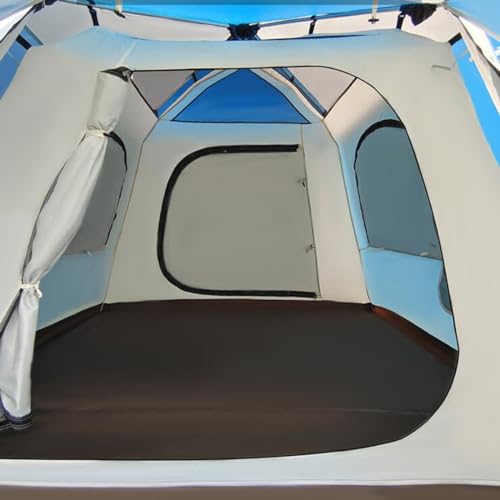 Carpa grande familiar instantánea azul 5-8 personas miniatura 4