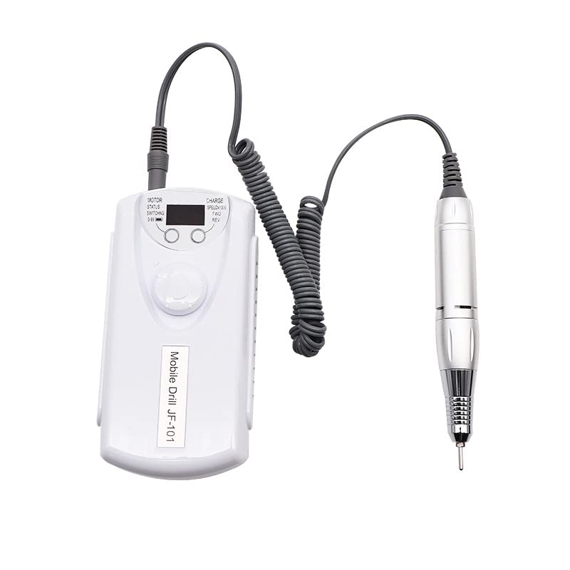 Portable Rechargeable Electric Nail Art Tips Polish Manicure Drill File Machine Tools