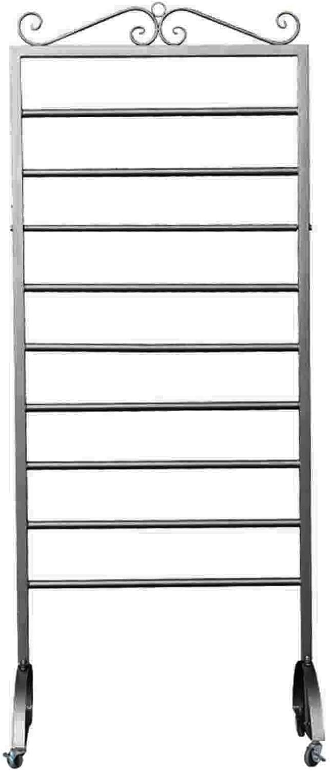 Ribbon Rack Holder,67inch Tall Wrapping Paper Storage Holder, Modern Vinyl Rolls Dispenser/Keeper,Black-LONG 70cm/27.6inch
