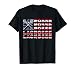 4th Of July Lacrosse Stick Lax American Flag Patriotic T-Shirt