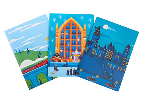 Harry Potter: Exploring Hogwarts Sewn Notebook Collection (Set of 3) image 4
