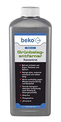 Beko 299121000 - Tecline Algas / Musgo Remover Concentrado 1000 Ml
