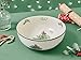 Portmeirion Spode Christmas Tree Serving Bowl, 9-Inch Holiday Dish for Pasta, Salad, Fruit & Side Dishes, Earthenware Tableware, Perfect for Entertaining & Holiday Decor, Dishwasher Safe