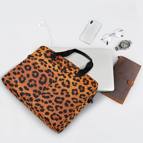 Funda para laptop 15.6'' con estampado leopardo naranja miniatura 7
