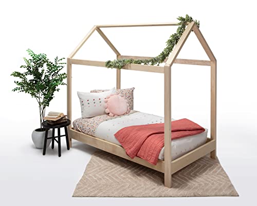House Bed Frame Twin Size with legs (deluxe version) Handmade in the USA