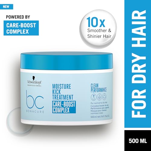 Image of Schwarzkopf Professional Bonacure Moisture Kick Treatment with Glycerol 500ml (Pack of 2)