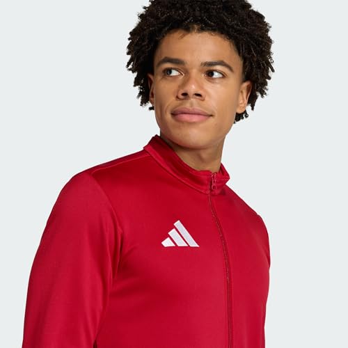 Sudadera adidas Entrada26 para hombre en talla XXL color rojo y blanco 2