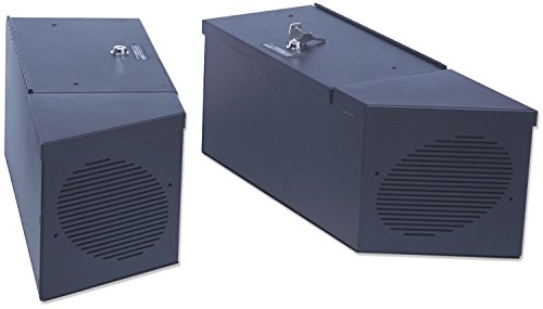 Tuffy 020-01 ensemble de haut-parleur robuste avec console sécurisée