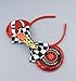 LIHELEI Mouse Ears Headband, Lighting McQueen Car Ear Headbands for Boys Birthday Party - Car Ear Headband