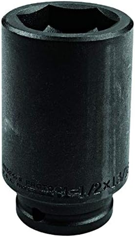 Proto J07524-LS 3/4" Drive Budd Wheel Deep Length Impact Socket,1-1/2",6 Pt