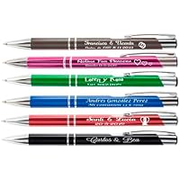 regalo grabado - 25 Bolígrafos Personalizados Metálicos |