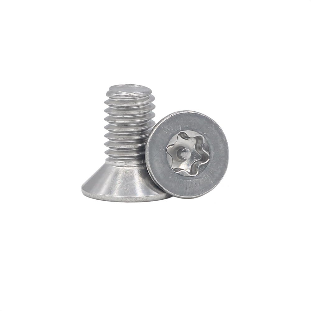Viti Testa Svasata Torx Acciaio Inox 304 – Metriche M5 M6 M8 M10 M12 – Lunghezze 6-75 Mm