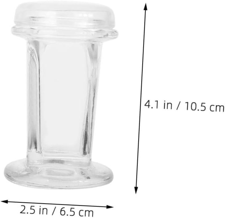 2pcs Glass Staining Jars for Laboratory and Home Use Slide Capacity Transparent Containers for Efficient Slide Handling and Versatile Staining Applications