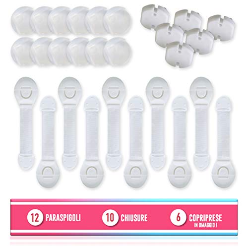 BAMBIGOOD® Set 24 Copriprese Di Sicurezza Per Bambini - Protezione Per Prese Elettriche 10A E 16A - Foto 3
