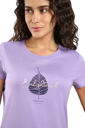 Image of Van Heusen Women's Cotton Regular Fit T-Shirt