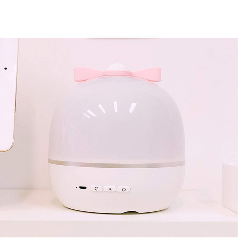 Projecteur de musique veilleuse avec haut-parleur BT univers rechargeable ciel étoilé tourner LED lampe colorée étoile clignotante enfants bébé cadeau