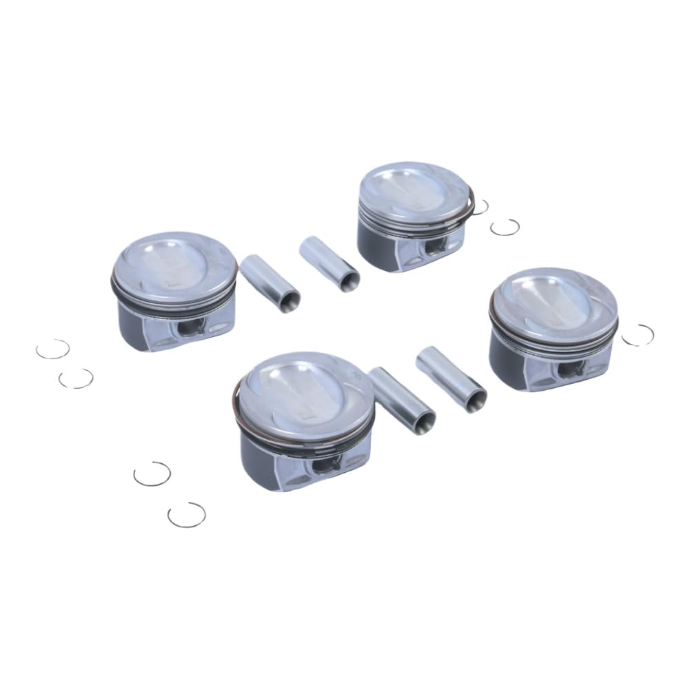 Kit pistone e fasce elastiche da 76,5 mm compatibile con 1.4 TSI BLG BMY 2011–2016 E03C107065 EA111