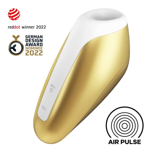 Auflegevibrator Satisfyer Love Breeze Klitoris-Sauger mit Druckwellen