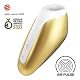 Auflegevibrator Satisfyer Love Breeze Klitoris-Sauger mit Druckwellen