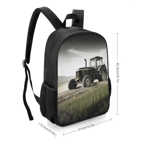 Laptop Backpack for Travel Daypack Tractor Agriculture Tranquil Computer Bag Work Back Pack Laptop Bag Casual Nurse Bag2