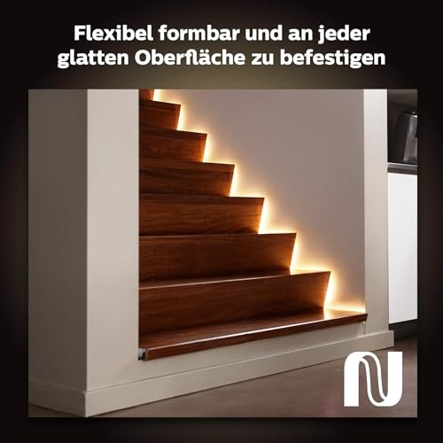 Philips Hue Lightstrip Plus, Basis-Set V4, Ambientebeleuchtung, 2m – Ansicht 2