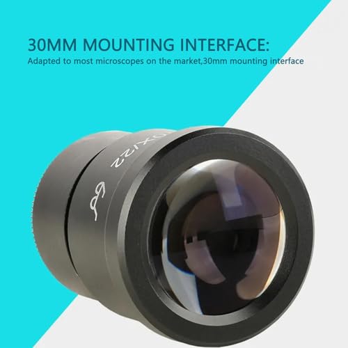 Oculaire microscope biologique 10x 30mm avec adaptateurs d'objectif - 8