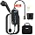 VEVOR Level 2 EV Charger, 32 Amp Adjustable Current, 240V Electric Vehicle Portable Charger with 25 ft Charging Cable, NEMA 1