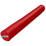 VOS Mega Foam Pool Wavy Noodle (Rave Red, 1 Pack), Premium & Big, Super Soft Pool Noodle for Swimmin
