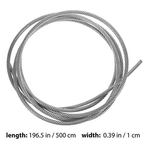 Câble acier inoxydable contre la rouille Mobestech suspension PVC solide