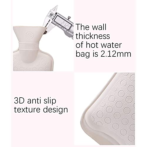 Warm waterzak hand warmer draagbare schattige zachte pluche warm water fles duurzaam hand warmer winter warm… - Image 7