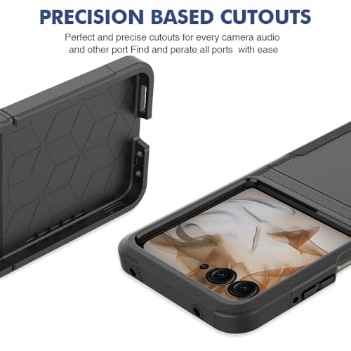 Coque Motorola Razr 2024 étui de protection quotidien PC mat robuste