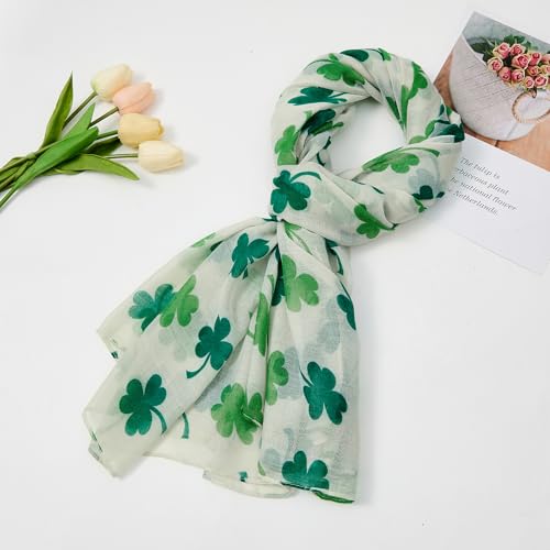 American Trends Silk Feeling Scarf for Women Long Lightweight Scarf Satin Head Scarves Wrap Neck Scarf3