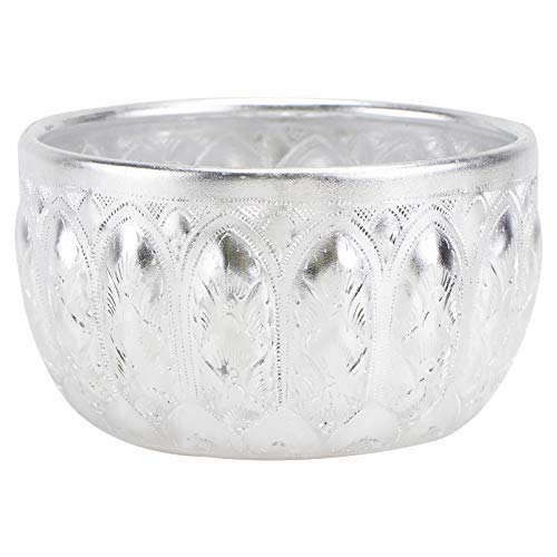 Doitool Vintage Multifuntional Aluminum Bowl Stainless Steel Serving Bowl Thai Traditional Design #TOP14