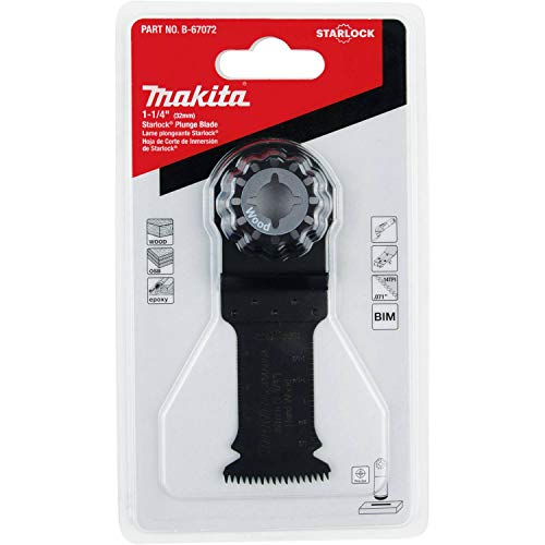Makita B-67072 1-1/4" Starlock® Plunge Blade (BiM), 14TPI thumbnail 2