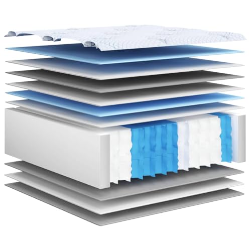 Beds & Accessories Taschenfederkernmatratze Medium Plus 140x190 cm Matratzen – Bild 8