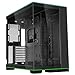 Produktbild Lian Li O11D EVO RGB Gaming PC Gehäuse ATX Schwarz - Midi Tower PC Gehäuse mit RGB-Beleuchtung, Grafikkarten bis 455 mm, bis zu 420 mm Radiatoren, Black PC Case Stahl, Aluminium, Gehärtetes Glas