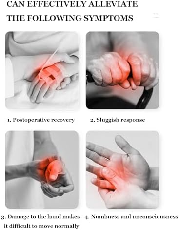 2024 Electric Rehabilitation Robot Gloves for Stroke Recovery - Left Hand Finger Therapy, Hemiplegia Aid, Hand Function Improvement, Assistive Device for Rehabilitation