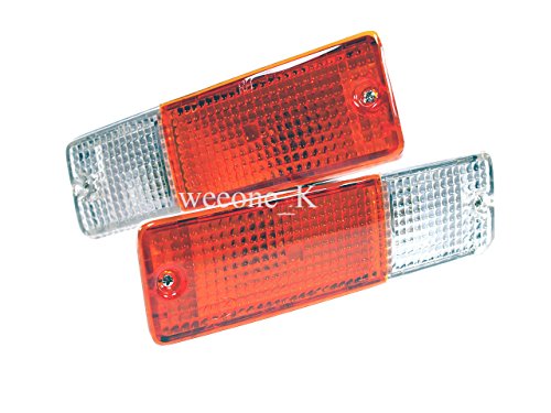 K1AutoParts Front Bumper Indicator Light Lamp For Nissan 720 / Datsun 720 1980-1986