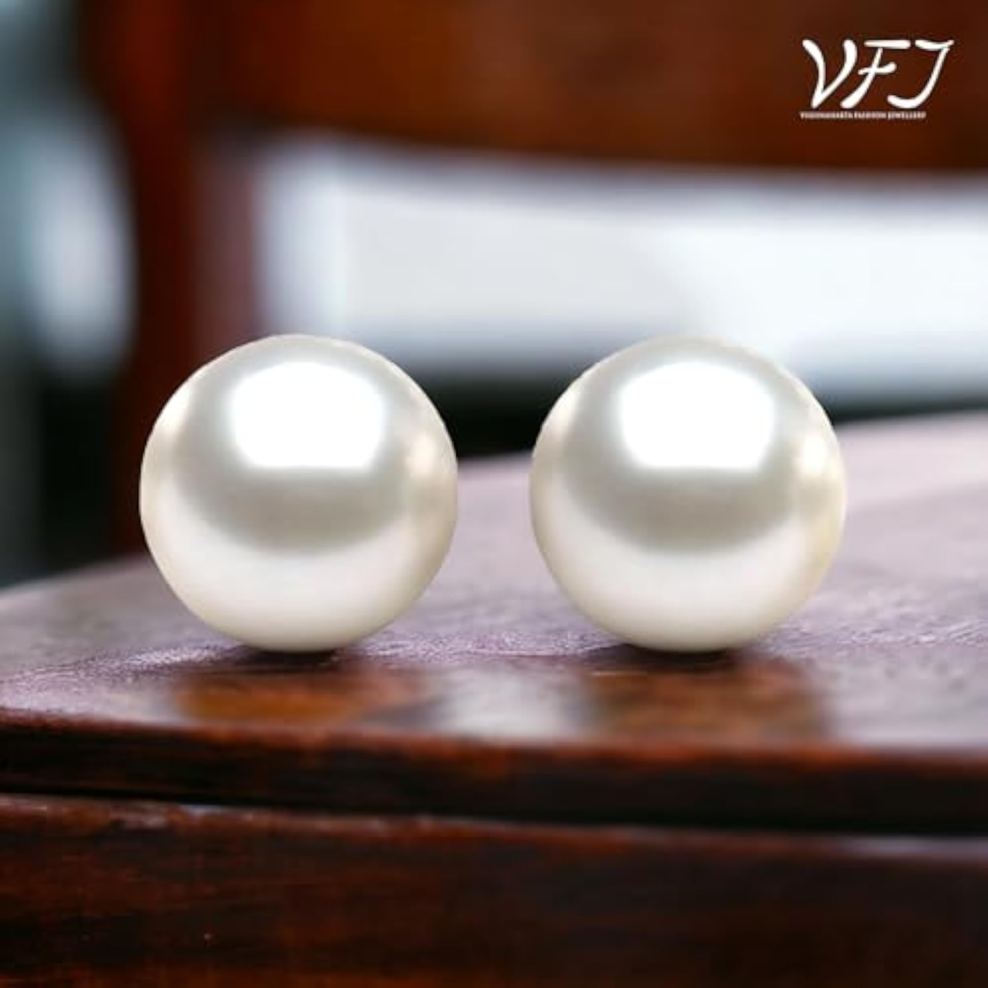 Twinkling Pearls Stud Earrings for Girls, Elegant Design