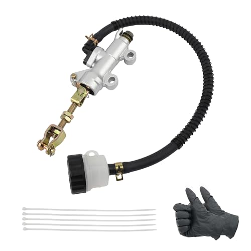 Cilindro maestro de freno trasero soluciona pedal blando en Dirt Pit Bike 125cc