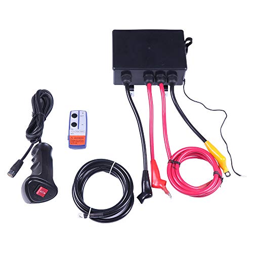 Winch eléctrico 12V para SUV ATV 13000 LBS miniatura 7