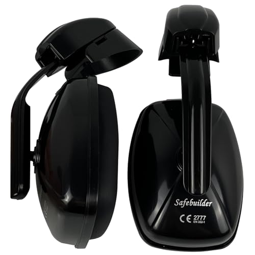 Forestry Safety Helmet with Integrated Mesh Visor, Earmuffs, 4 in 1 Chainsaw Safety Hard Helmets