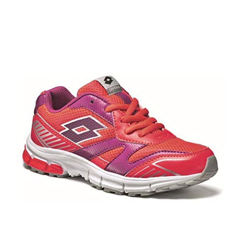 Lotto Zenith VI Jr L, Chaussures de Running Entrainement Unisexe-Bébé, Rose-Rosa (Crl Div/Peony), 37 EU