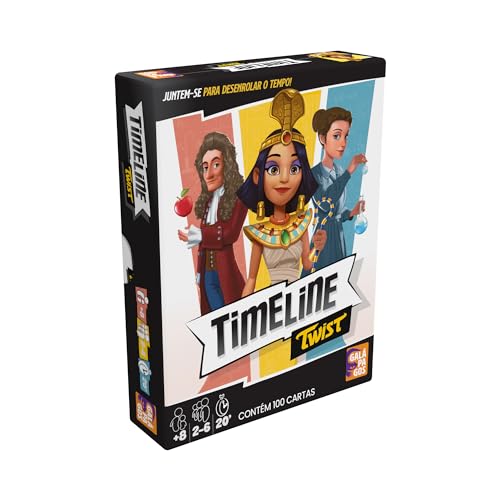 Galápagos, Timeline Twist, 2 a 6 jogadores, 20min, cooperativo