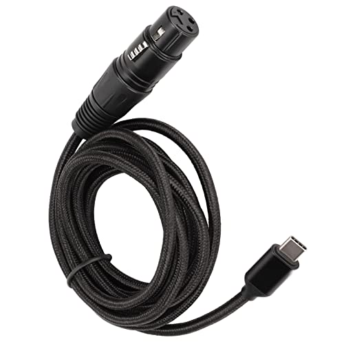 Câble XLR vers USB C pour brancher un micro de studio sur ordinateur